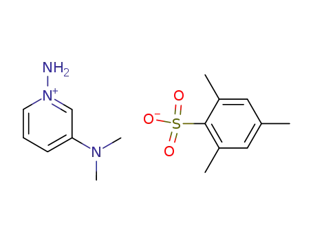 1-amino-3-(dimethylamino)pyridin-1-ium 2,4,6-trimethylbenzenesulfonate