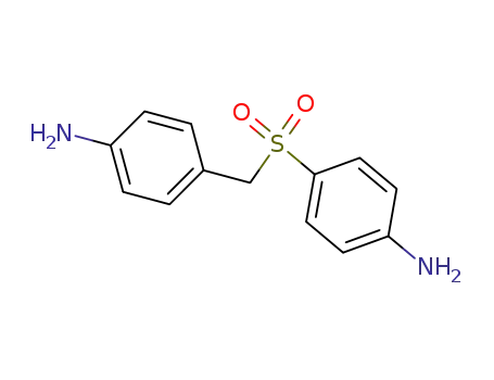 Molecular Structure of 4389-37-1 (Benzenamine,4-[[(4-aminophenyl)methyl]sulfonyl]-)