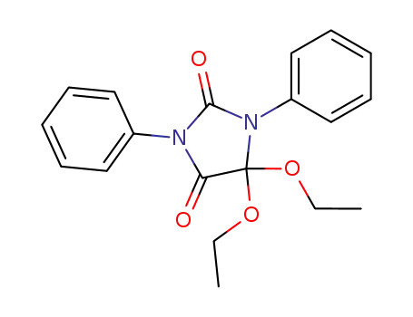 5,5-ジエトキシ-1,3-ジフェニル-2,4-イミダゾリジンジオン