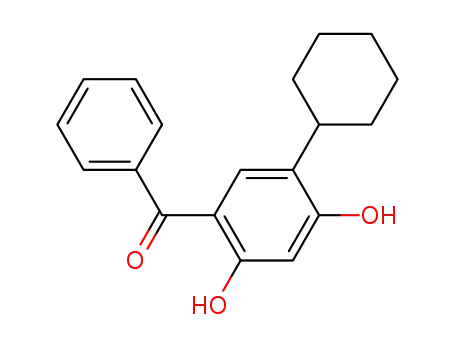 5-cyclohexyl-2,4-dihydroxy-benzophenone