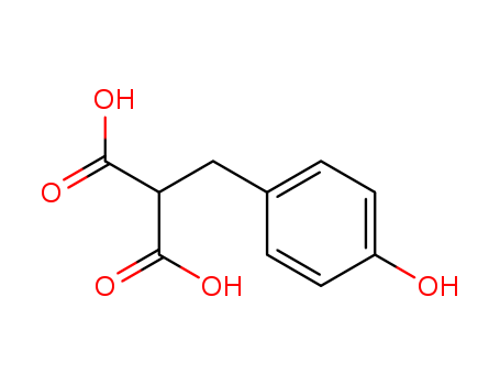 Propanedioic acid, [(4-hydroxyphenyl)methyl]-