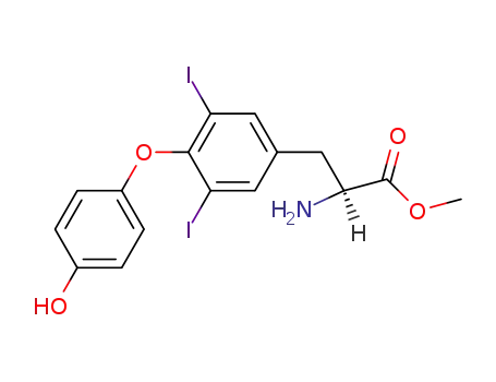 L-TYROSINE, O-(4-HYDROXYPHENYL)-3,5-DIIODO-, METHYL ESTER