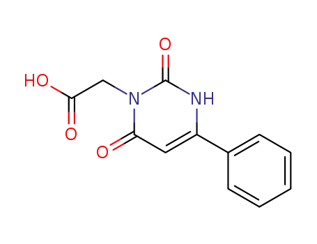 (2,6-dioxo-4-phenyl-3,6-dihydro-2<i>H</i>-pyrimidin-1-yl)-acetic acid
