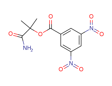 2-carbamoylpropan-2-yl 3,5-dinitrobenzoate cas  7472-01-7