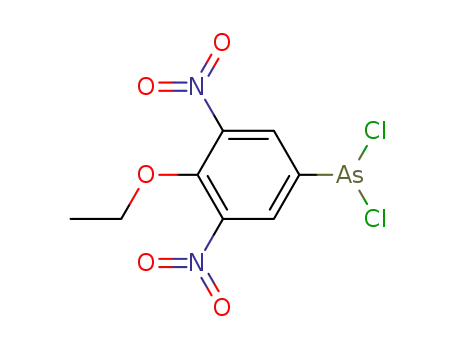 Molecular Structure of 64049-19-0 (Dichloro(4-ethoxy-3,5-dinitrophenyl)arsine)