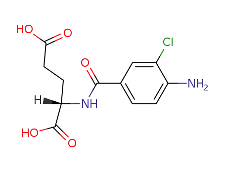 <i>N</i>-(4-amino-3-chloro-benzoyl)-L-glutamic acid