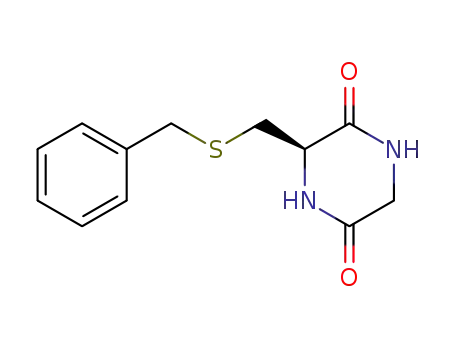 (<i>R</i>)-3-(benzylmercapto-methyl)-piperazine-2,5-dione