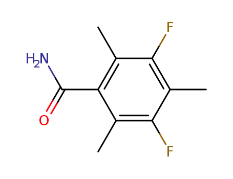 3,5-difluoro-2,4,6-trimethyl-benzoic acid amide