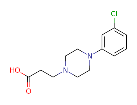 3-[4-(3-CHLORO-PHENYL)-PIPERAZIN-1-YL]-PROPIONIC ACID
