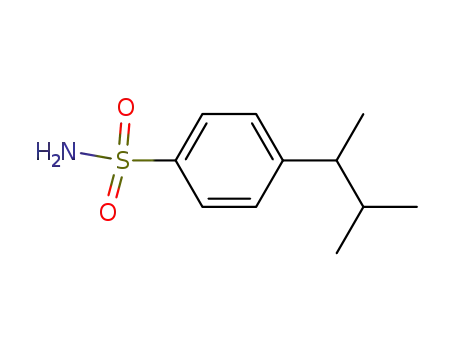 4-(1,2-dimethyl-propyl)-benzenesulfonic acid amide