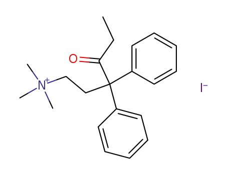 trimethyl-(4-oxo-3,3-diphenyl-hexyl)-ammonium; iodide