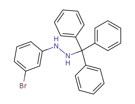 <i>N</i>-(3-bromo-phenyl)-<i>N</i>'-trityl-hydrazine