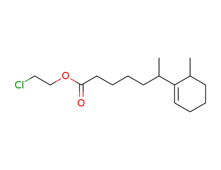 6-(6-Methyl-cyclohex-1-enyl)-heptanoic acid 2-chloro-ethyl ester