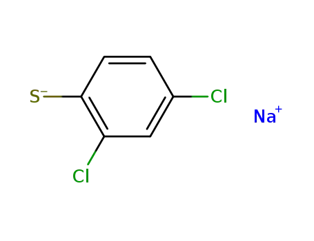 Benzenethiol, 2,4-dichloro-, sodium salt