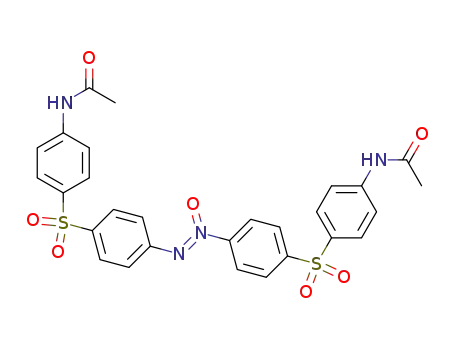 bis-[4-(<i>N</i>-acetyl-sulfanilyl)-phenyl]-diazene-<i>N</i>-oxide