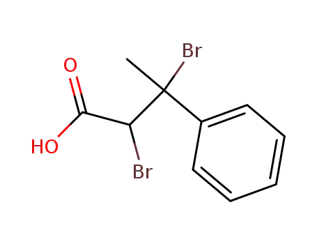 Molecular Structure of 102548-30-1 (2,3-dibromo-3-phenyl-butyric acid)