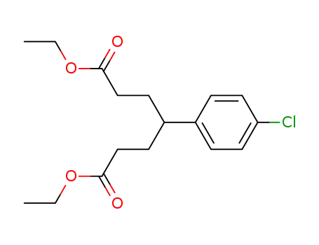 4-(4-chloro-phenyl)-heptanedioic acid diethyl ester