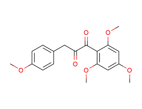 3-(4-Methoxyphenyl)-1-(2,4,6-trimethoxyphenyl)-1,2-propanedione