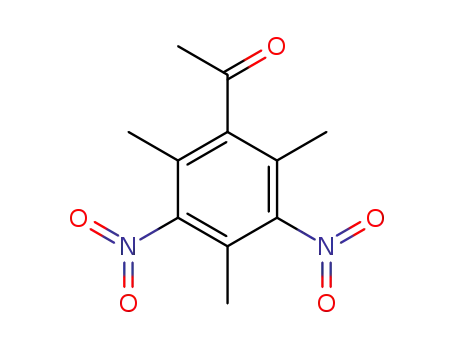 Molecular Structure of 7498-52-4 (1-(2,4,6-trimethyl-3,5-dinitro-phenyl)ethanone)