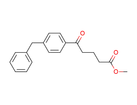 5-(4-benzyl-phenyl)-5-oxo-valeric acid methyl ester