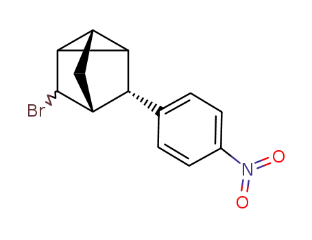 (+/-)-3ξ-bromo-5<i>endo</i>-(4-nitro-phenyl)-2,6-cyclo-norbornane
