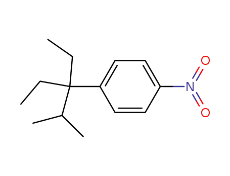 1-(1,1-diethyl-2-methyl-propyl)-4-nitro-benzene