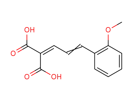 <3-(2-Methoxy-phenyl)-allyliden>-malonsaeure