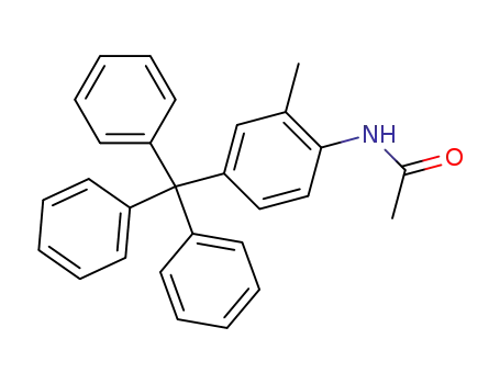 acetic acid-(2-methyl-4-trityl-anilide)