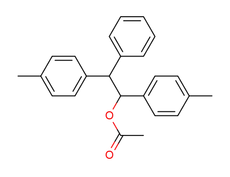 acetic acid-(2-phenyl-1,2-di-<i>p</i>-tolyl-ethyl ester)