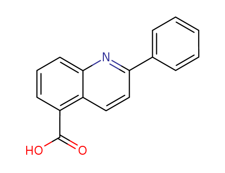 5-Quinolinecarboxylicacid, 2-phenyl-