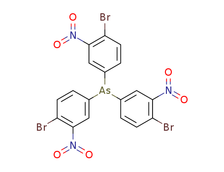 Arsine,tris(4-bromo-3-nitrophenyl)-