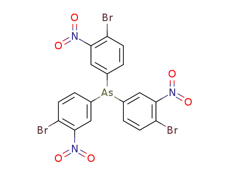 Molecular Structure of 6306-92-9 (tris(4-bromo-3-nitro-phenyl)arsane)