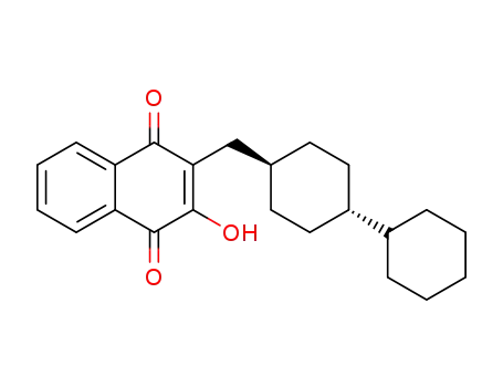 2<i>trans</i>-bicyclohexyl-4-ylmethyl-3-hydroxy-[1,4]naphthoquinone