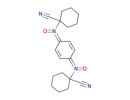 [1,4]benzoquinone-bis-[<i>N</i>-(1-cyano-cyclohexyl)-oxime ]