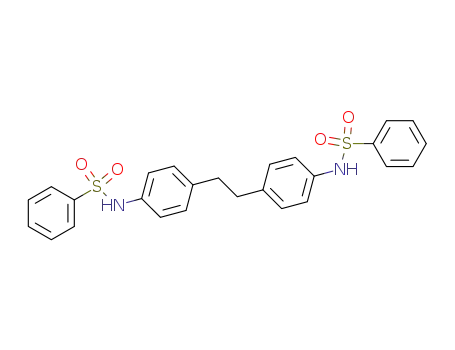 N-[4-(2-{4-[(phenylsulfonyl)amino]phenyl}ethyl)phenyl]benzenesulfonamide