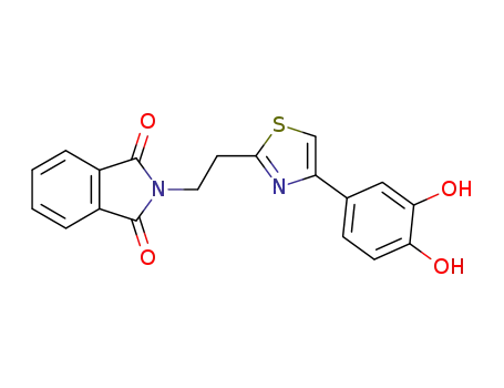 <i>N</i>-{2-[4-(3,4-dihydroxy-phenyl)-thiazol-2-yl]-ethyl}-phthalimide