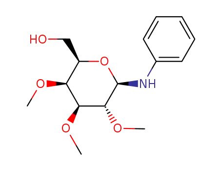 <i>O</i><sup>2</sup>,<i>O</i><sup>3</sup>,<i>O</i><sup>4</sup>-trimethyl-<i>N</i>-phenyl-β-D-galactopyranosylamine