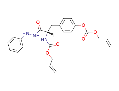 <i>N</i>,<i>O</i>-bis-allyloxycarbonyl-L-tyrosine-(<i>N</i>'-phenyl-hydrazide)
