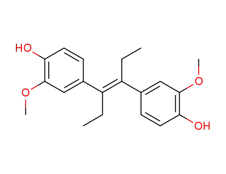 4-[(E)-4-(4-hydroxy-3-methoxyphenyl)hex-3-en-3-yl]-2-methoxyphenol