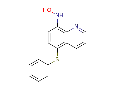 <i>N</i>-(5-phenylsulfanyl-[8]quinolyl)-hydroxylamine