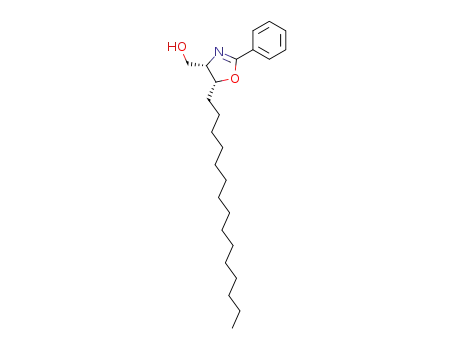 (5<i>c</i>-pentadecyl-2-phenyl-4,5-dihydro-oxazol-4<i>r</i>-yl)-methanol