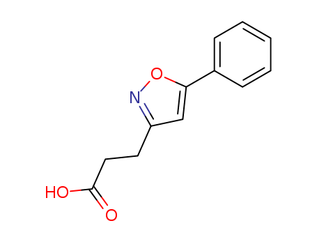 3-(5-phenylisoxazol-3-yl)propanoic acid
