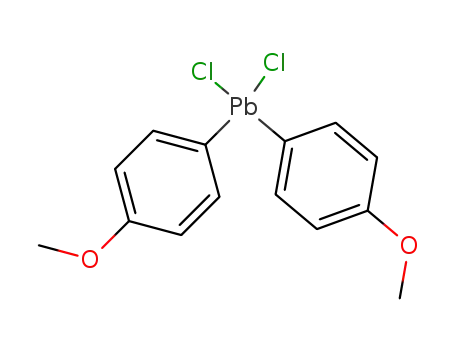 bis-(4-methoxy-phenyl)-lead <sup>(2+)</sup>; dichloride