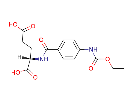 Molecular Structure of 881180-69-4 (<i>N</i>-(4-ethoxycarbonylamino-benzoyl)-L-glutamic acid)