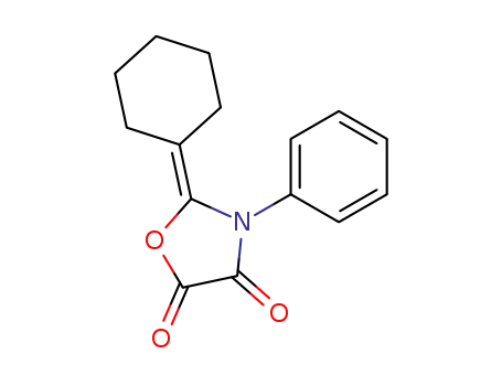 2-cyclohexyLiDene-3-phenyl-oxazolidine-4,5-dione