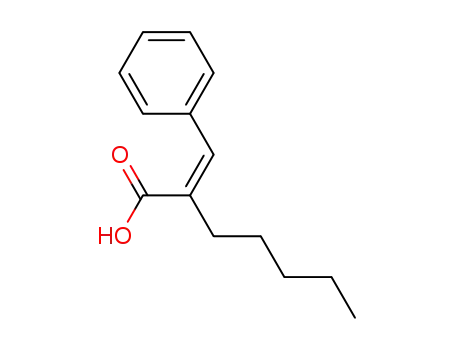 Molecular Structure of 109619-81-0 (2-pentyl-3<i>c</i>-phenyl-acrylic acid)
