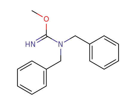 methyl N,N-dibenzylcarbamimidate