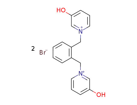 3,3'-dihydroxy-1,1'-<i>o</i>-xylylene-bis-pyridinium; dibromide
