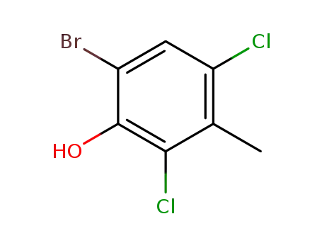 6-bromo-2,4-dichloro-3-methylphenol