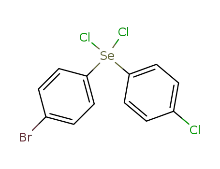 (4-bromo-phenyl)-dichloro-(4-chloro-phenyl)-λ<sup>4</sup>-selane